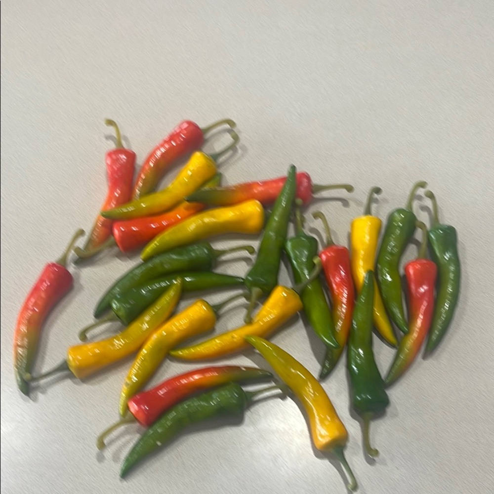 Colorful Decorative Chili Peppers